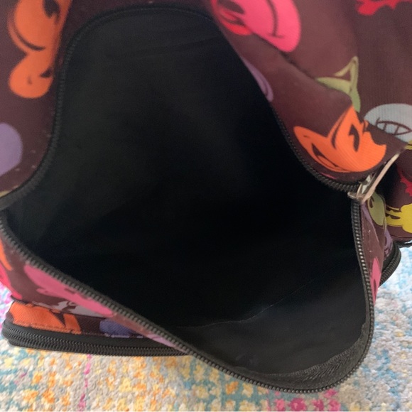 Disneyland Resort Park Exclusive Rainbow Silhouette Mickey Mouse Black Backpack - Picture 9 of 9